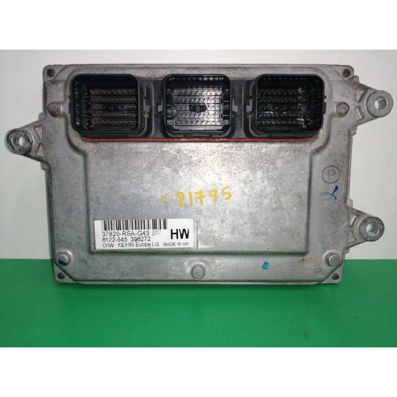 Recambio de centralita motor uce para honda civic berlina 5 (fk) 1.8 vtec cat referencia OEM IAM 37820RSAG43  