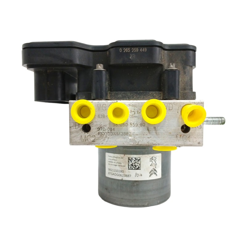 Recambio de abs para citroën jumpy fugón 2.0 blue-hdi fap referencia OEM IAM 9821150280 9808055980 0265259448
