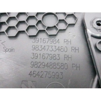 Recambio de guarnecido puerta trasera derecha para opel corsa f 1.2 referencia OEM IAM 39167984 9834733480 NEGRO