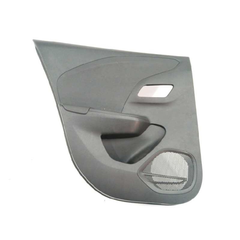 Recambio de guarnecido puerta trasera izquierda para opel corsa f 1.2 referencia OEM IAM 39176127 9834734380 NEGRO