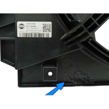 Recambio de electroventilador para mg zs suv (azs1) 1.5 vti referencia OEM IAM  OBSERVAR FOTOS QFZ13930B
