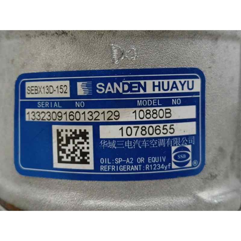 COMPRESOR AIRE ACONDICIONADO SEBX13D152