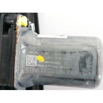 Recambio de elevalunas trasero derecho para opel corsa f 1.2 referencia OEM IAM 9829045580 9829045280 