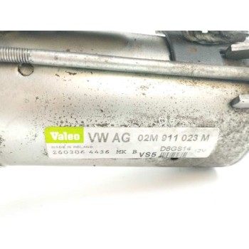 Recambio de motor arranque para skoda octavia berlina (1z3) 2.0 16v fsi referencia OEM IAM 02M911023M D6GS14 2603064436