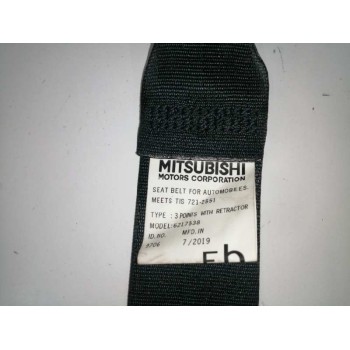 Recambio de cinturon seguridad trasero derecho para mitsubishi space star (a00) 1.2 referencia OEM IAM 6217538 622168800 
