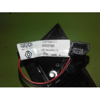 Recambio de piloto trasero derecho interior para renault clio iv technofeel referencia OEM IAM 265505796R  