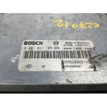 Recambio de centralita motor uce para opel movano 2.5 dti cat (g9u-a720 / lj9) referencia OEM IAM HOM8200091432 8200280659 02810