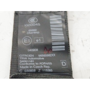 Recambio de cinturon seguridad delantero derecho para citroën c5 iii (rd_) 2.7 hdi referencia OEM IAM 96560562XX  