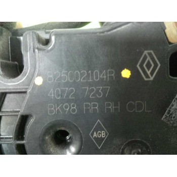 Recambio de cerradura puerta trasera derecha para renault clio iv technofeel referencia OEM IAM 825002104R  
