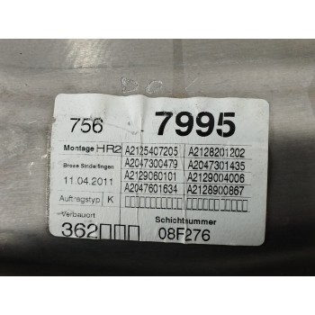 Recambio de elevalunas trasero derecho para mercedes-benz clase e (w212) familiar 250 cdi blueefficiency (212.203) referencia OE