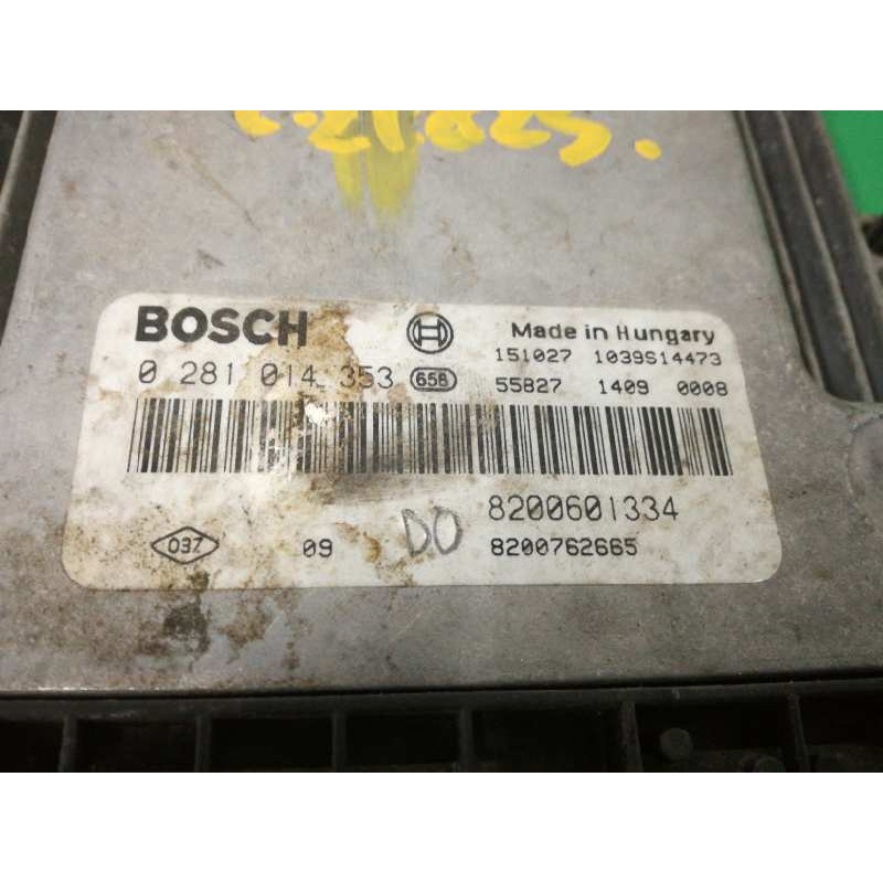 CENTRALITA MOTOR UCE 0281014353