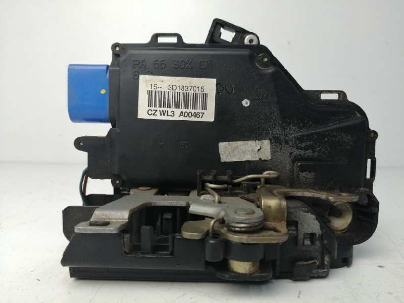 Recambio de cerradura puerta delantera izquierda para volkswagen caddy ka/kb (2k) 1.9 tdi referencia OEM IAM 3D1837015  
