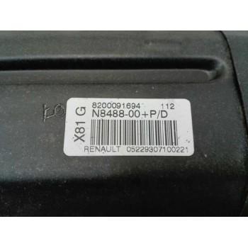 Recambio de airbag delantero derecho para renault espace iv (jk0) expression referencia OEM IAM 8200091694  