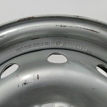 Recambio de llanta para hyundai h 1 2.5 turbodiesel cat referencia OEM IAM 529104A700 6JX15CH ET40 5H 5X120