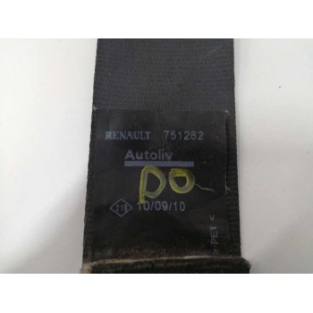 Recambio de cinturon seguridad trasero izquierdo para dacia duster laureate 4x2 referencia OEM IAM 8200751262  