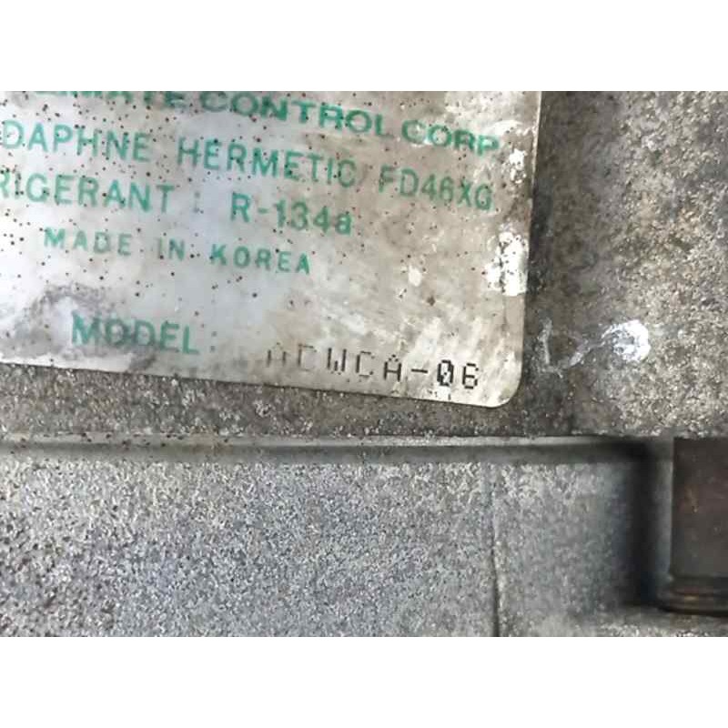 COMPRESOR AIRE ACONDICIONADO ENCHUFE DAÑADO
