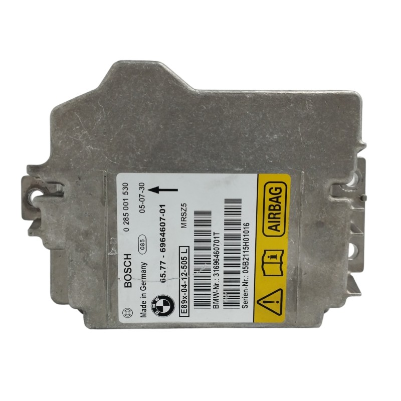 Recambio de centralita airbag para bmw serie 3 touring (e91) 2.0 16v diesel referencia OEM IAM 65776964607 0285001530 