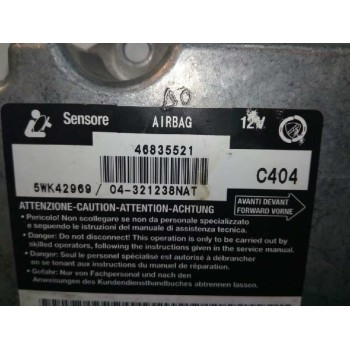 Recambio de centralita airbag para fiat stilo multi wagon (192) 1.9 jtd 115 referencia OEM IAM 46835521 5WK42969 
