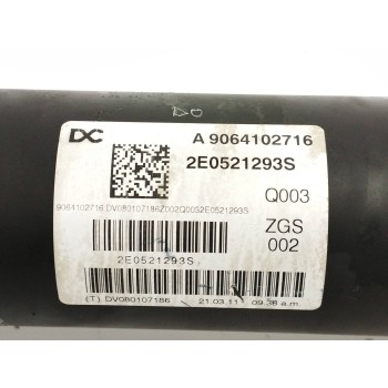 Recambio de transmision central para mercedes-benz sprinterii caja cerrada (desde 01.06) 2.1 cdi cat referencia OEM IAM A9064102