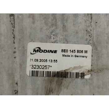 Recambio de intercooler para audi a4 berlina (8e) 2.0 16v tfsi referencia OEM IAM 8E0145806M  