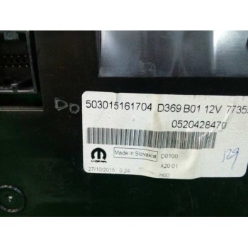 Recambio de cuadro instrumentos para fiat doblo active referencia OEM IAM 503015161704 D369B01 
