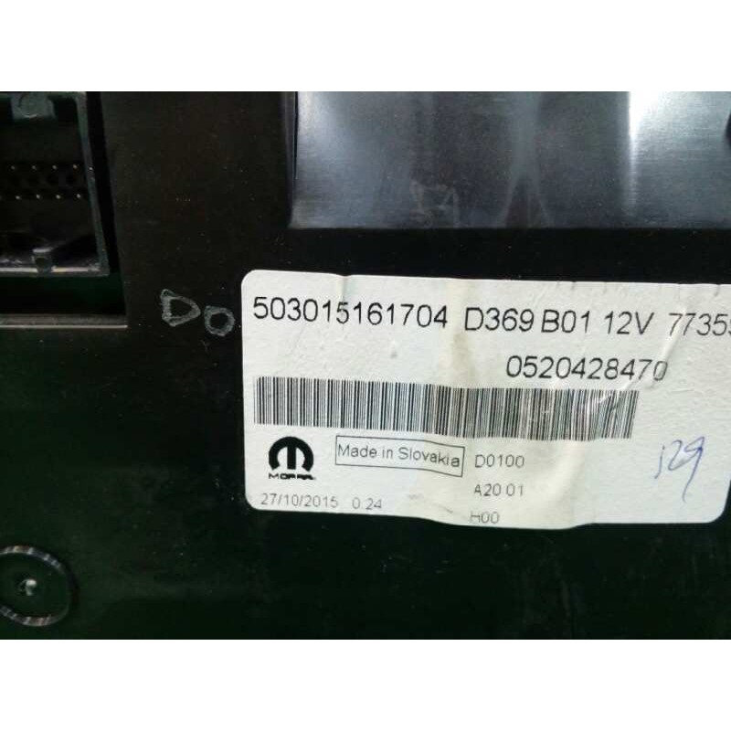 CUADRO INSTRUMENTOS D369B01