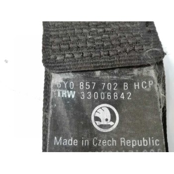 Recambio de cinturon seguridad delantero derecho para skoda fabia (6y2/6y3) fresh referencia OEM IAM 6Y0857702B 33003480 
