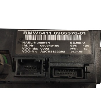 Recambio de mando climatizador para bmw serie 3 touring (e91) 2.0 16v diesel referencia OEM IAM 64116965376  