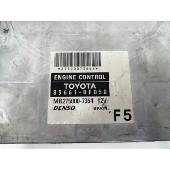 Recambio de centralita motor uce para toyota corolla verso (r1) 1.8 16v cat referencia OEM IAM 896610F050 MB2750007364 