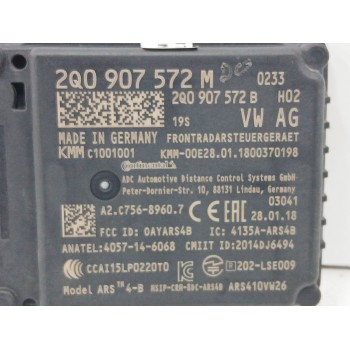 Recambio de modulo electronico para seat ibiza v (kj1, kjg) 1.6 tdi referencia OEM IAM 2Q0907572M  2Q0907572M