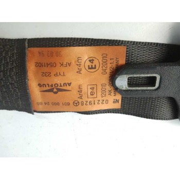 Recambio de cinturon seguridad delantero izquierdo para mercedes-benz mb furgoneta (w631) d (631.332, 631.342) referencia OEM IA