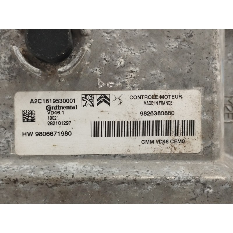 CENTRALITA MOTOR UCE A2C1619530001