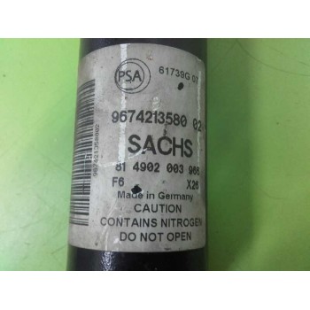 Recambio de amortiguador trasero izquierdo para citroën berlingo station wagon xtr plus referencia OEM IAM 9674213580 8149020039