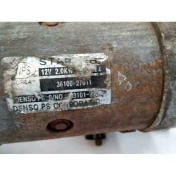 Recambio de motor arranque para hyundai tucson (jm) 2,0 crdi vgt classic 4x2 referencia OEM IAM 3610027011  