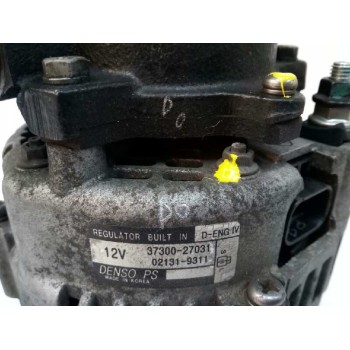 Recambio de alternador para hyundai tucson (jm) 2,0 crdi vgt classic 4x2 referencia OEM IAM 3730027031 021319311 