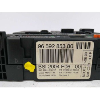 Recambio de caja reles / fusibles para peugeot 207 1.4 16v cat (kfu / et3j4) referencia OEM IAM 9659285380  