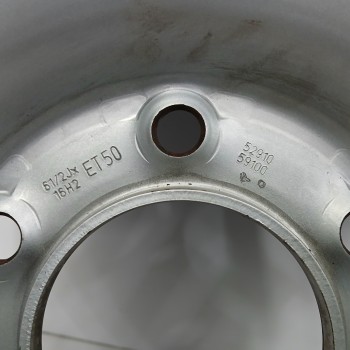 Recambio de llanta para hyundai h350 kasten 2.5 crdi cat referencia OEM IAM 5291059100 6,5JX16H2 ET50 6H 6X140