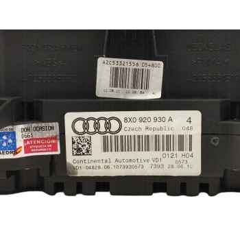 Recambio de cuadro instrumentos para audi a1 (8x) 1.6 tdi referencia OEM IAM 8X0920930A A2C53321556 