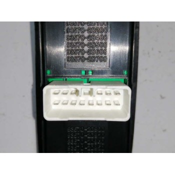 Recambio de mando elevalunas delantero izquierdo para hyundai elantra (xd) 2.0 crdi gls full (5-ptas.) referencia OEM IAM 935702