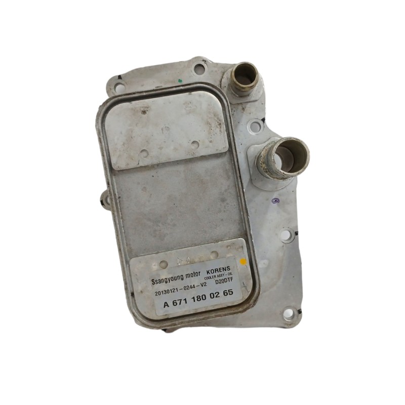 Recambio de enfriador aceite motor para ssangyong rodius xdi premium referencia OEM IAM A6711800265  