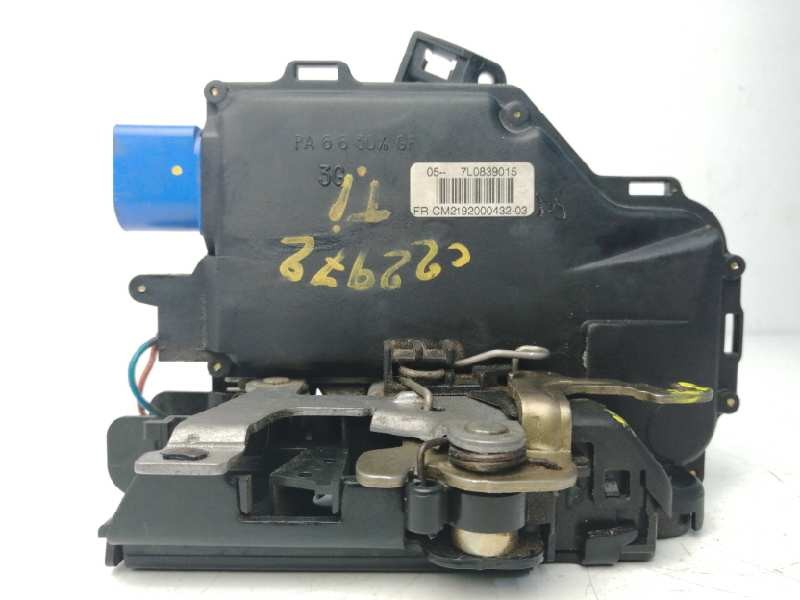 Recambio de cerradura puerta trasera izquierda para seat altea (5p1) 1.9 tdi referencia OEM IAM 7L0839015  