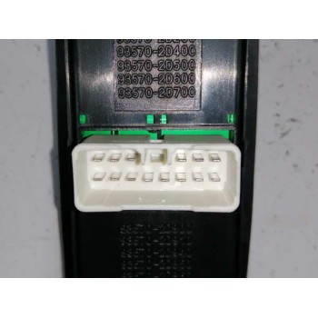 Recambio de mando elevalunas delantero izquierdo para hyundai elantra (xd) 2.0 crdi gls full (5-ptas.) referencia OEM IAM 935702