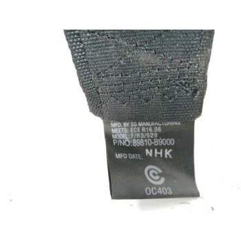 Recambio de cinturon seguridad trasero izquierdo para hyundai i10 1.0 cat referencia OEM IAM 89810B9000  
