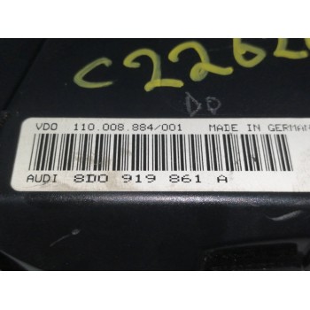 Recambio de cuadro instrumentos para audi a4 berlina (b5) 1.9 tdi referencia OEM IAM 8D0919861A  
