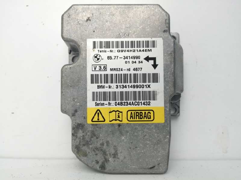 Recambio de centralita airbag para bmw x3 (e83) 2.5 24v referencia OEM IAM 65773414990 3414990 Recambio de centralita airbag para bmw x3 (e83) 2.5 24v referencia OEM IAM 65773414990 3414990