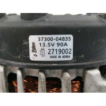 Recambio de alternador para hyundai i10 1.0 cat referencia OEM IAM 3730004835 90A 