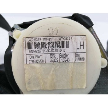Recambio de cinturon seguridad trasero izquierdo para fiat nuova 500 (150) 1.2 cat referencia OEM IAM 07354925770  