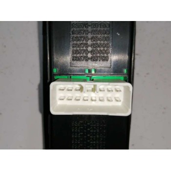 Recambio de mando elevalunas delantero izquierdo para hyundai elantra (xd) 2.0 crdi gls full (5-ptas.) referencia OEM IAM 935702