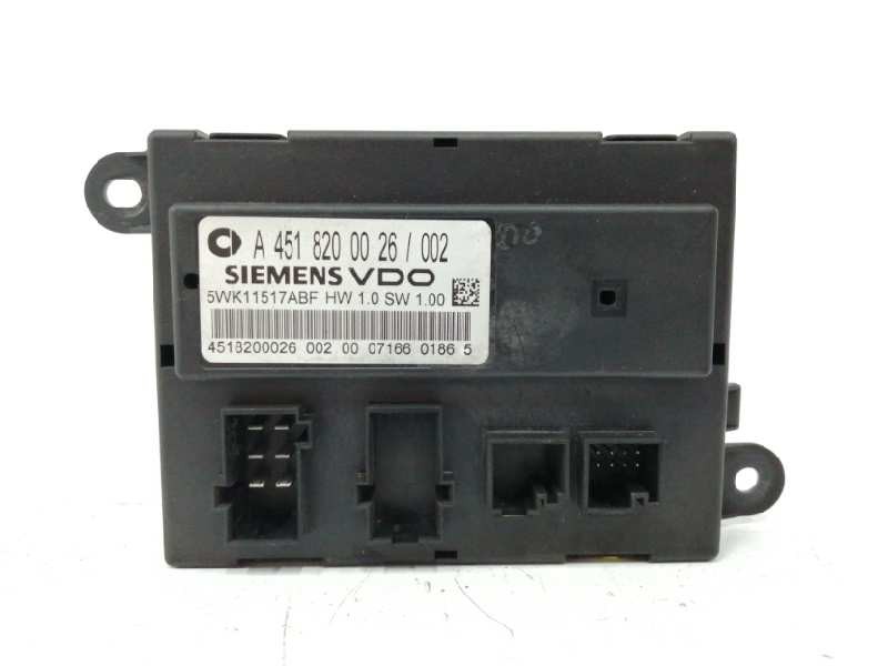 Recambio de modulo electronico para smart coupe fortwo coupe (52kw) referencia OEM IAM A4518200026 5WK1151ABF 