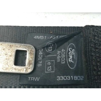 Recambio de cinturon seguridad trasero derecho para ford kuga (cbv) 2.0 tdci cat referencia OEM IAM 4M51A611B68AK 33031802 